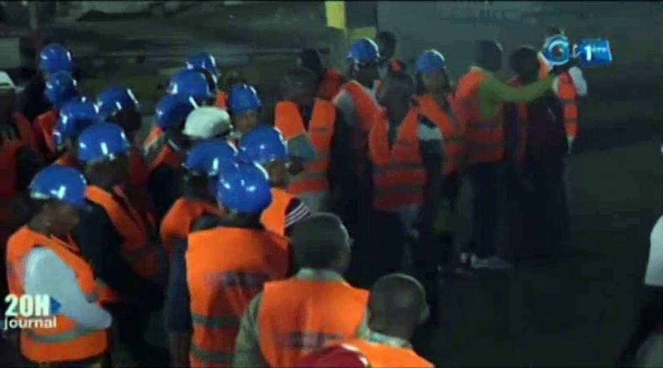 RTG - Visite du secrétaire général du Parti Démocratique Gabonais à la zone économique de Nkok