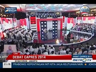 [Debat Capres 2014] Politik Internasional dan Ketahanan Nasional (5)