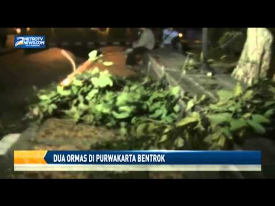 Dua Ormas di Purwakarta Bentrok