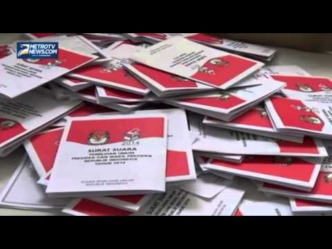 KPU Semarang Mulai Sortir dan Lipat Surat Suara