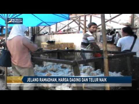 Jelang Ramadhan, Harga Daging dan Telur di Tebing Tinggi Naik
