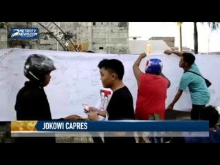 Sahabat Pemuda Jitu Persembahkan 2.000 Tanda Tangan untuk Jokowi-JK