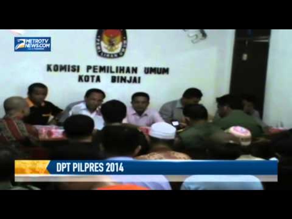 DPT Pilpres di Binjai Bertambah 4 038 Pemilih