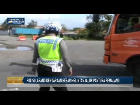 Polisi Larang Kendaraan Besar Melintas Jalur Pantura Pemalang
