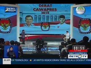 [Debat Cawapres 2014] Pembangunan SDM dan Iptek (5)