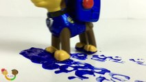 Paw Patrol teaches colors with chase marshall rubble rocky and zuma fun learning