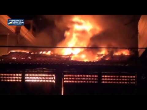 Toko Sparepart di Kupang Ludes Terbakar