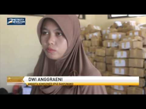 KPUD Banyuwangi Kekurangan 2 631 Surat Suara