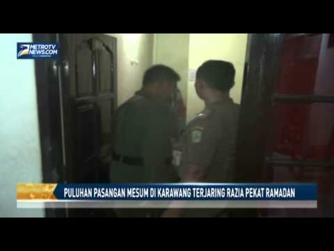 Puluhan Pasangan Mesum di Karawang Terjaring Razia Pekat Ramadan