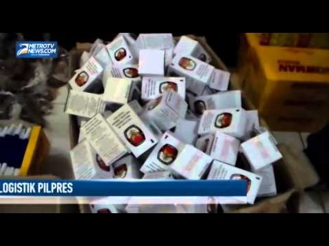KPU Bojonegoro mulai Lakukan Pengepakan Logistik Pilpres