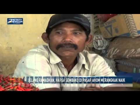Jelang Ramadhan, Harga Sembako di Pasar Anom Merangkak Naik
