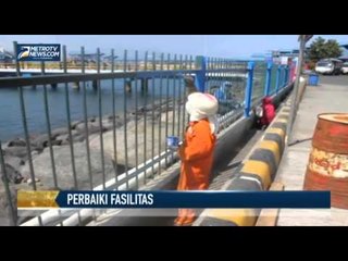 Fasilitas di Pelabuhan Ketapang Diperbaiki Jelang Lebaran