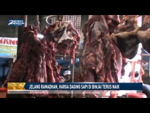 Jelang Ramadhan, Harga Daging Sapi di Binjai Terus Naik