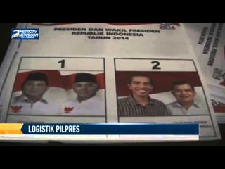 Logistik Pilpres di Tingkat PPK Kurang 20 Persen