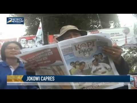 Relawan Jokowi-JK Bagikan Tabloid Tandingan Obor Rakyat
