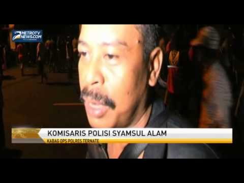 Gedung Sabhara dan Rumah Dinas Kapolres Ludes Terbakar