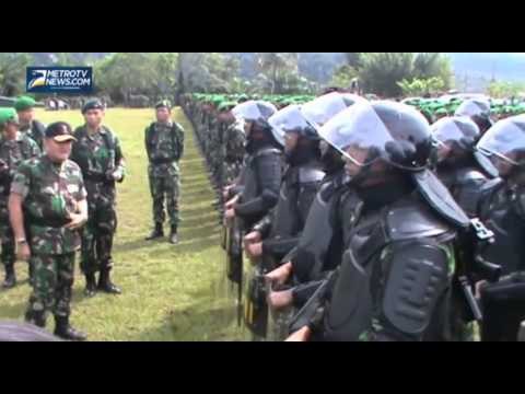 Kodam XVII Cenderawasih Papua Gelar Pasukan Pengamanan Pilpres