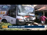 Hindari Tabrakan dengan Truk, Bus Mira Tabrak Pohon di Jalur Solo-Surabaya