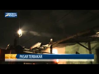Pasar Induk Gading Rejo Terbakar