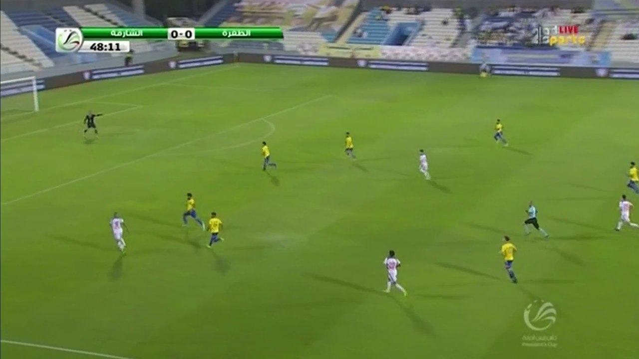 الظفرة يتفوق على الشارقة ويتأهل لنهائي كأس رئيس...