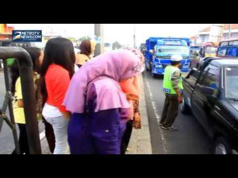 Pasar Tumpah di Tegal Hadang Pemudik