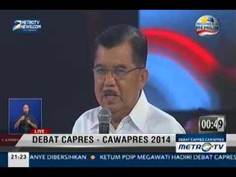 [Debat Capres-Cawapres 2014] Pangan, Energi, dan Lingkungan (2)
