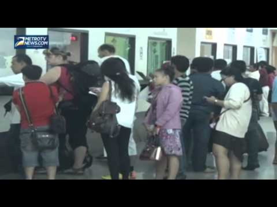 Ratusan Pemudik Masih Padati Bandara Ngurah Rai