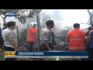Sebuah Rumah di Musi Banyuasin Ludes Terbakar