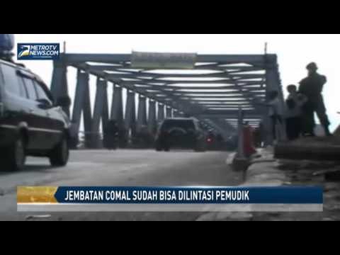 Jembatan Comal Sudah Bisa Dilintasi Pemudik