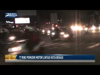 17 Ribu Pemudik Motor Lintasi Kota Bekasi