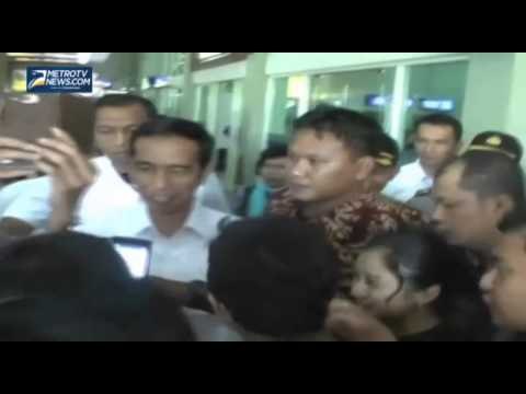 Mudik, Jokowi Disambut Ratusan Warga Solo