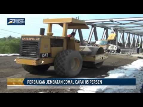 Perbaikan Jembatan Comal Capai 85 Persen