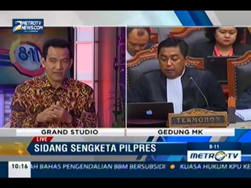 Sidang Kedua Sengketa Pilpres (4)