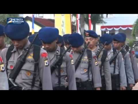 TNI dan Polri di Ambon Apel Pasukan Pengamanan Antisipasi Putusan MK