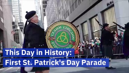 The First Saint Patrick's Day Parade Was On This Day