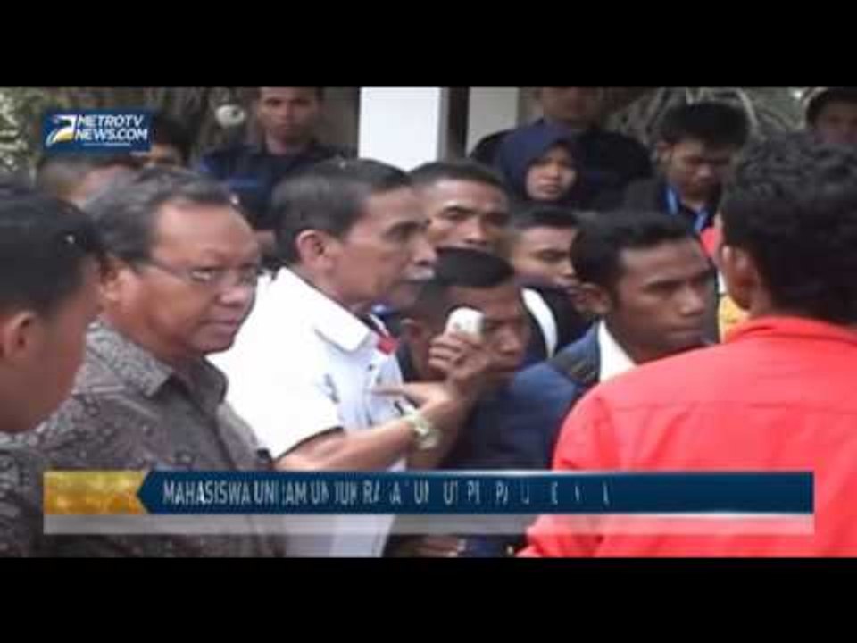 Mahasiswa UNRAM Unjuk Rasa Tuntut Perpanjangan Waktu Pembayaran SPP