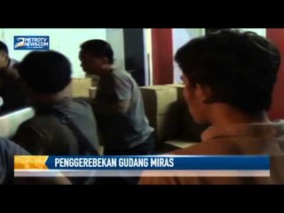 Bea Cukai Makassar Gerebek Gudang Miras
