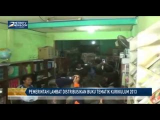 Pemerintah Lambat Distrbusikan Buku Tematik Kurikulum 2013