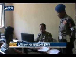 Kepergok Mesum, Suami Bacok Pria Selingkuhan Istrinya