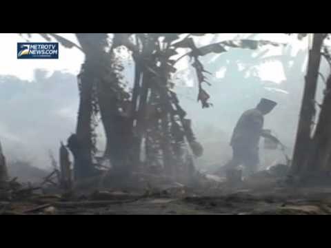 Kebakaran Lahan Nyaris Lalap Rumah Warga