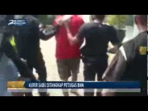 BNN Amankan Kurir Sabu Jaringan Internasional