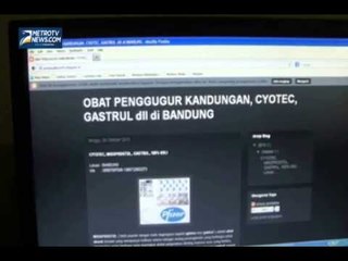 Obat Aborsi Ilegal Beredar di Dunia Maya