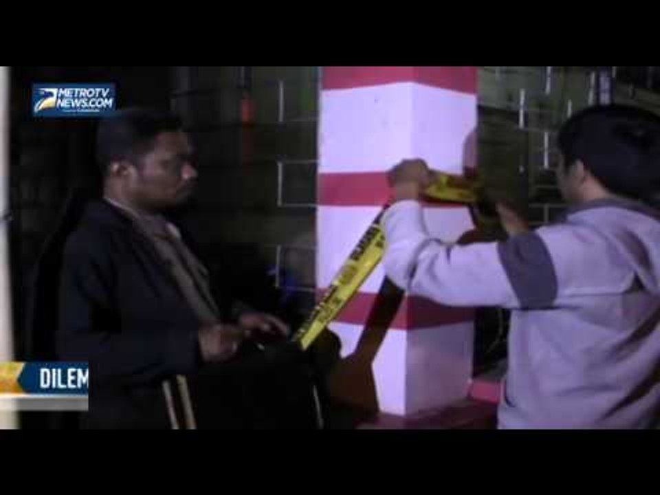 Pos Polantas Dilempari Bom Molotov