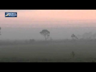 Hati Hati, Jalintim Indralaya Diselimuti Kabut Asap