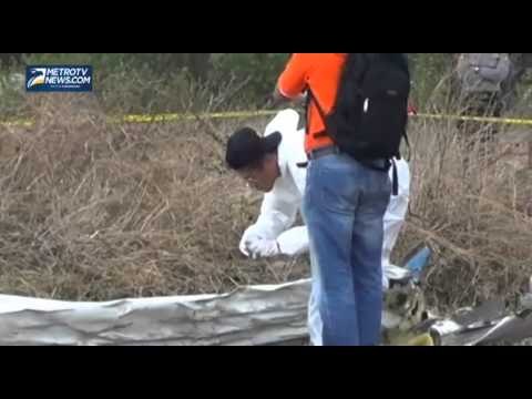 KNKT Olah TKP Jatuhnya Pesawat Latih Merpati