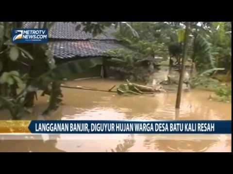 Langganan Banjir, Diguyur Hujan Warga Desa Batu Kali Resah