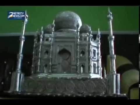 Musim Nikah, Mahar Miniatur Masjid dari Uang Banyak Dipesan