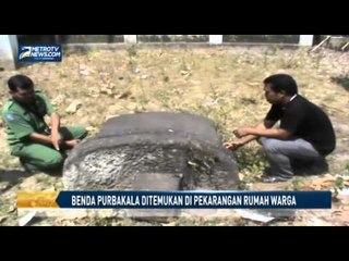 Benda Purbakala Ditemukan di Pekarangan Rumah Warga