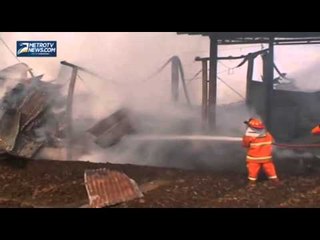 Gudang Kain di Bergas Terbakar