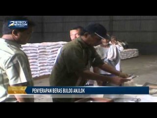 Penyerapan Beras Bulog Anjlok